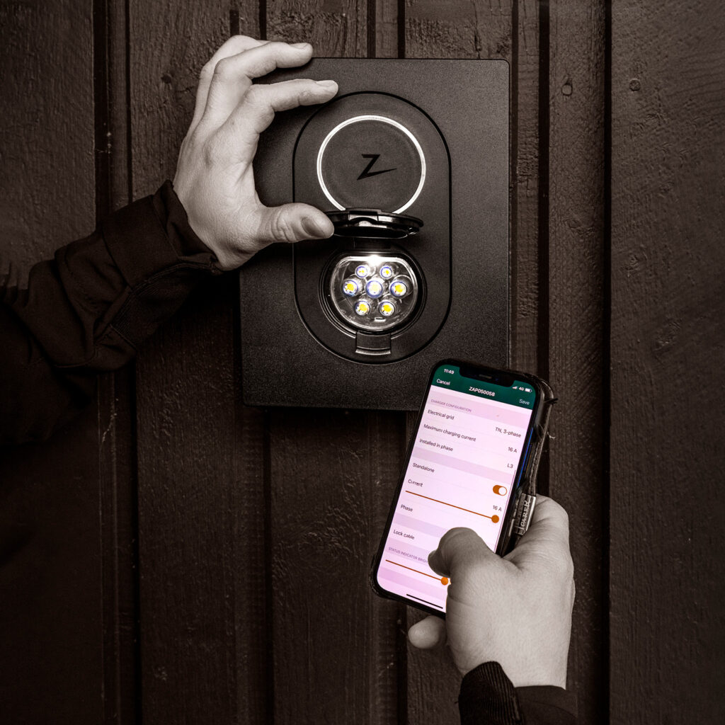 Zaptec go installerad av lani eltjänst elektriker i helsingborg