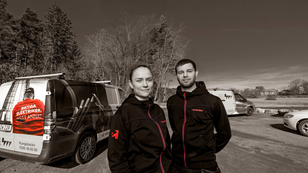 Riktiga elektriker elkedjan