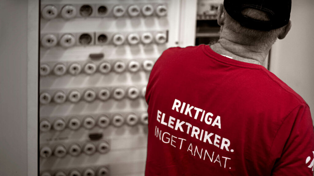 Riktiga elektriker proppar